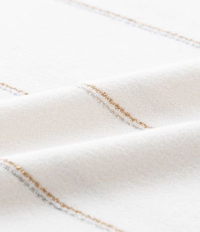 Blusa en Viscolycra Rayada con hilo metalizado Curve & Plus Size 6