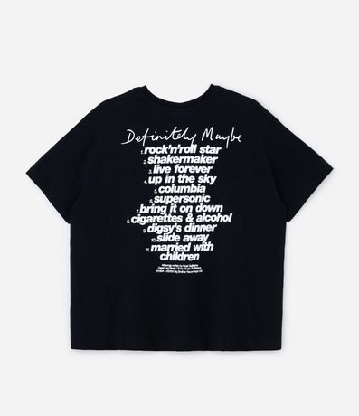 Remera Oversized con Estampa Oasis Curve & Plus Size 7