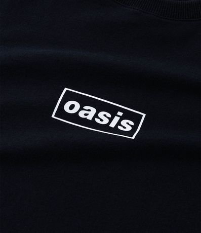 Remera Oversized con Estampa Oasis Curve & Plus Size 9