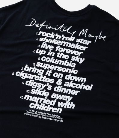 Remera Oversized con Estampa Oasis Curve & Plus Size 10