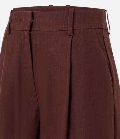 Short en con Pliegues con Bolsillo Falso 5