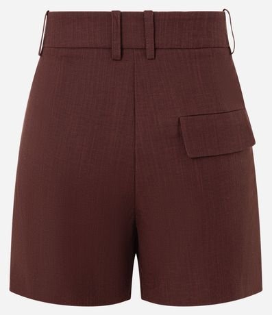 Short en con Pliegues con Bolsillo Falso 6