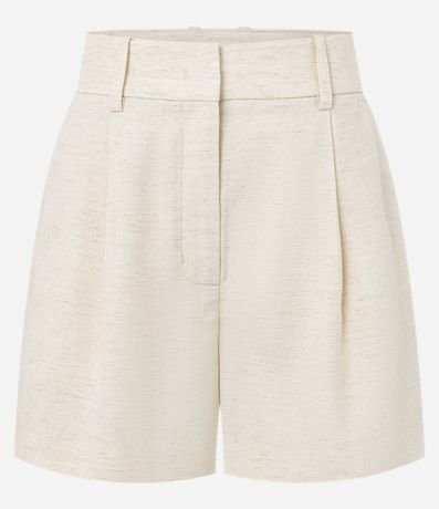 Short en con Pliegues con Bolsillo Falso 5