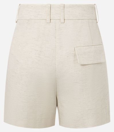 Short en con Pliegues con Bolsillo Falso 6