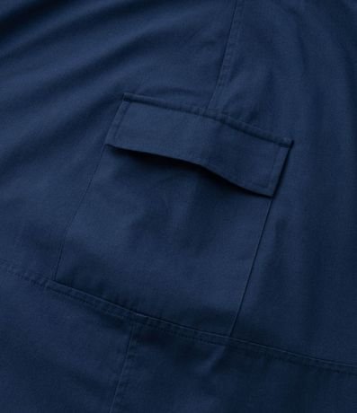 Pollera Midi en Sarga con Bolsillo Cargo Curve & Plus Size 8