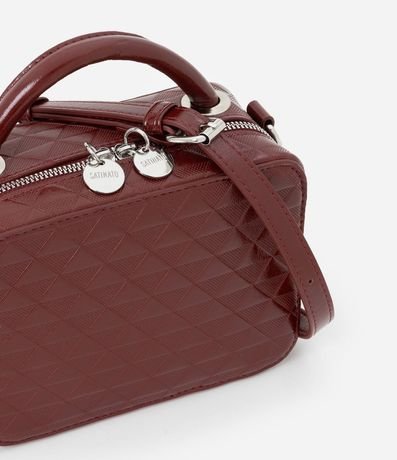 Cartera Camera Bag con Asa Transversal y Pompón 5