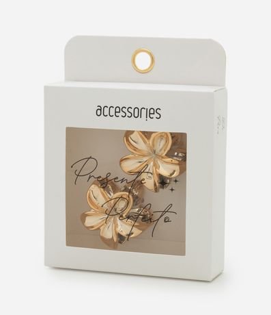 Kit 02 Pinzas para el Pelo con Forma de Flor