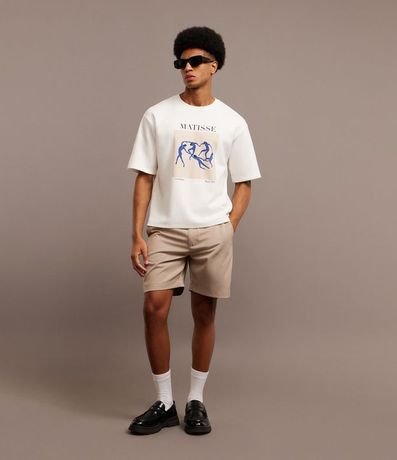 Remera Boxy en Algodón con Estampa La Danse de Matisse y Lettering 2