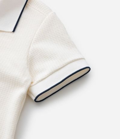 Remera Polo Infantil Texturizada - Talle 1 a 6 años 4