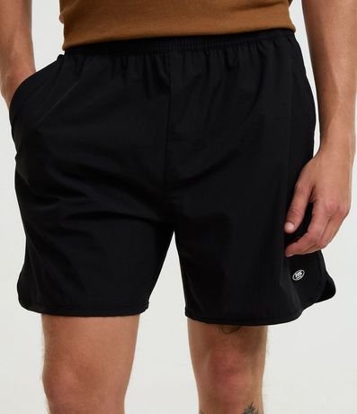 Bermuda Tecnológica Lisa con Bajo Redondeado 2