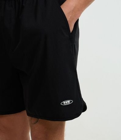 Bermuda Tecnológica Lisa con Bajo Redondeado 3