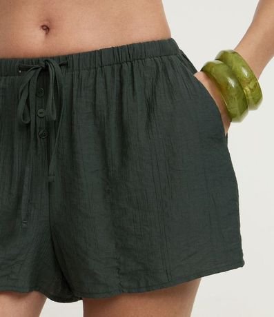 Salida de Playa Short en Viscosa con Bolsillo y Lazo 3