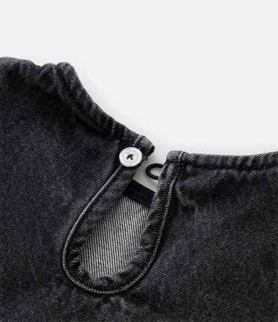 Blusa Infantil en Jeans con Volado -  1 a 6 años 4