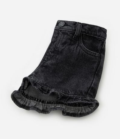 Short Infantil en Jeans con Volados - Talle 1 a 6 años 5