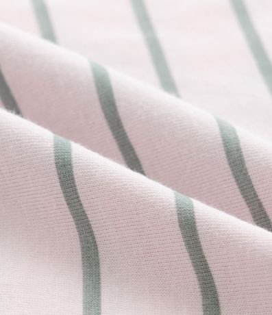 Blusa Infantil con Estampa Rayada y Osa - Talle 1 a 6 años 4