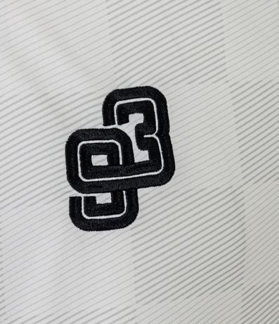 Camisa Sport Core Cuadriculada con Bordados 9