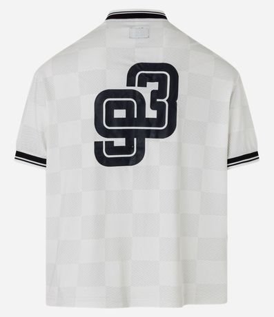 Camisa Sport Core Cuadriculada con Bordados 10