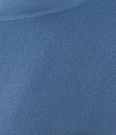 Blusa en Punto con Cuello Alto 7
