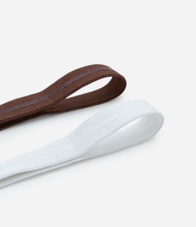 Kit 02 Cintas Para el Pelo Deportivas Finas 3