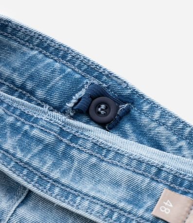 Pantalón Flare en Jeans con Bordado nos Bolsillos Curve & Plus Size 8