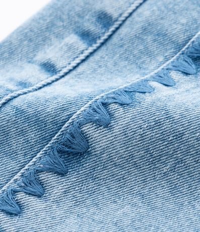 Pantalón Flare en Jeans con Bordado nos Bolsillos Curve & Plus Size 9