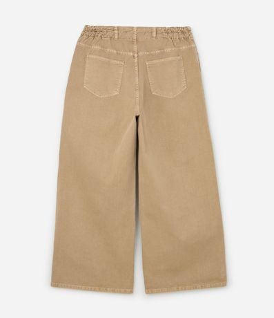 Pantalón Wide Leg en Sarga con cintura Clochard Curve & Plus Size 6