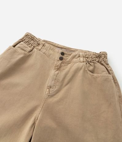 Pantalón Wide Leg en Sarga con cintura Clochard Curve & Plus Size 8