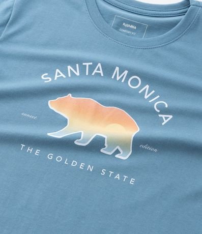 Remera Infantil con Estampa Oso con Lettering - Talle 5 a 14 años 4