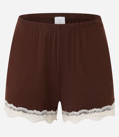 Pijama Short Doll en Viscolycra con Encaje 8