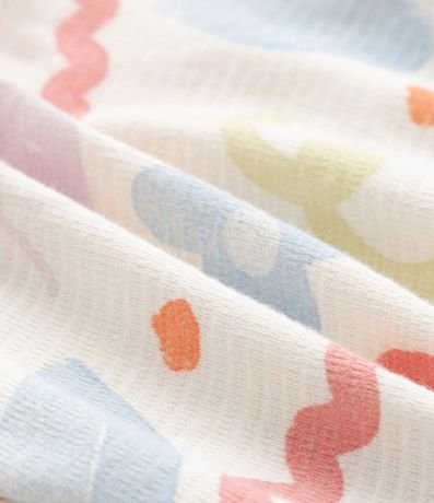 Conjunto Infantil con Estampa Floral - Talle 0 a 18 Meses 9