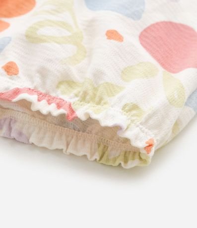 Conjunto Infantil con Estampa Floral - Talle 0 a 18 Meses 10