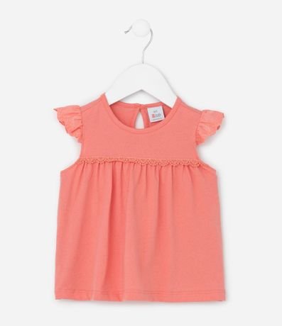 Conjunto Infantil con Estampa Floral - Talle 0 a 18 Meses 3