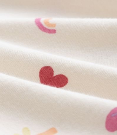 Vestido Infantil con Mini Ícones - Talle 0 a 18 Meses 3