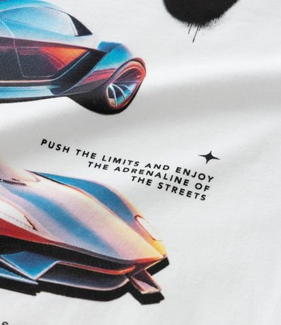 Remera Infantil con Estampa Coches Turbo - Talle 5 a 14 años 4