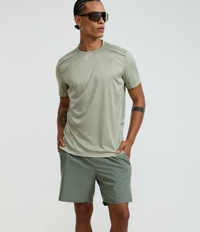 Bermuda Tecnológica con Estampa Reflectiva Lateral 3