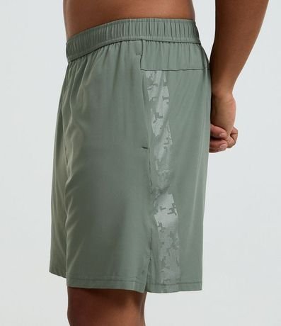 Bermuda Tecnológica con Estampa Reflectiva Lateral 4