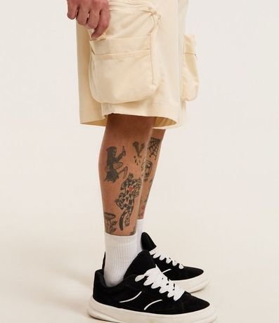 Bermuda Baggy Cropped con Bolsillos 3