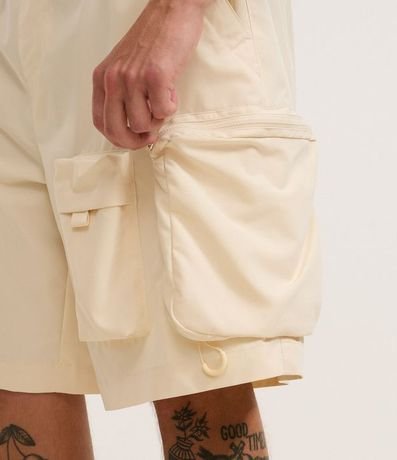 Bermuda Baggy Cropped con Bolsillos 4