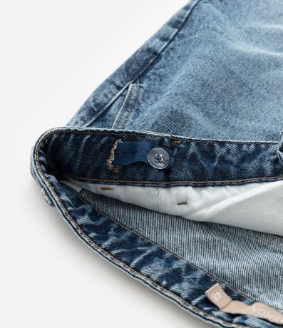 Bermuda en Jeans con Pences y Bajo Larga Curve & Plus Size 8