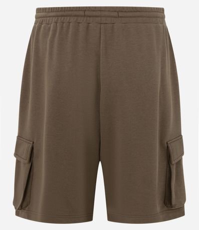 Bermuda en Algodón con Bolsillos Cargo 6