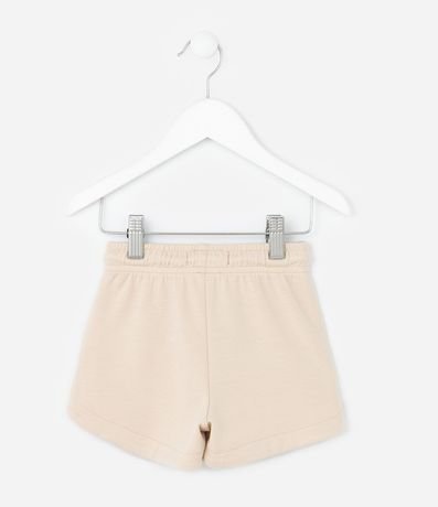 Short Infantil en Modal con Estampa Localizada - Talle 1 a 6 años 2
