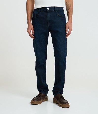 Pantalón Slim en Jeans con Bolsos con Tech Denim 2