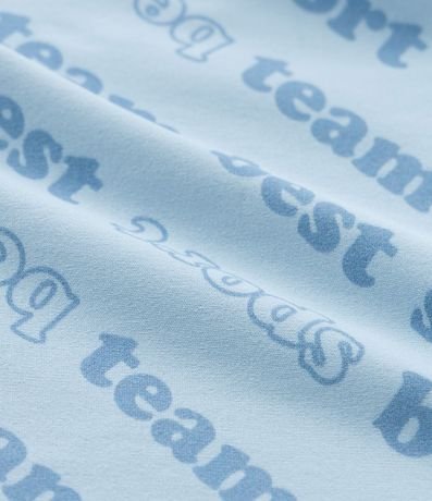 Musculosa Cropped Infantil con Lettering Sport - Talle 2 a 6 años 3