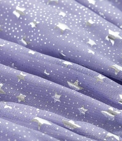 Vestido Infantil con Estampa de Estrella y Carterita - Talle 1 a 6 años 5