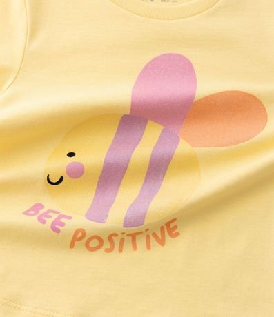 Blusa Infantil con Estampa de Abeja - Talle 1 a 6 años 5