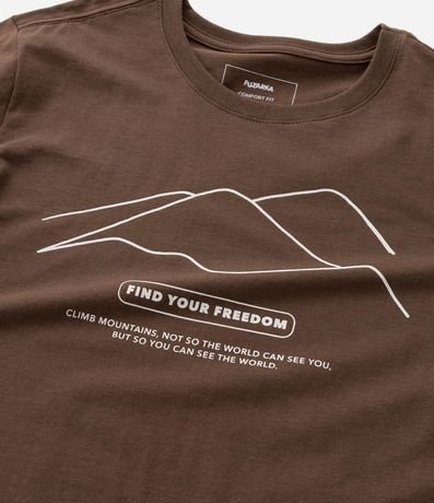 Remera Infantil con Estampa Montañas - Talle 5 a 14 años 4