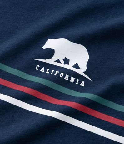 Remera Infantil con Rayas y Oso -Talle 5 a 14 años 4