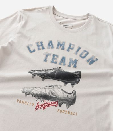 Remera Infantil con Estampa Chuteras - Talle 5 a 14 años 4