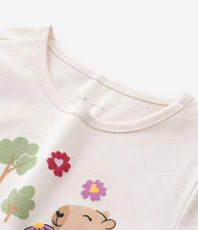 Blusa Infantil con Estampa de Carpincho - Talle 1 a 6 años 4