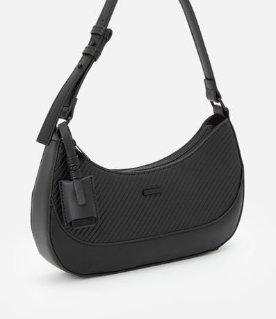 Cartera Baguette en PU con Textura Embossed 2